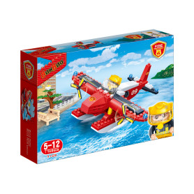 Конструктор Banbao Пожежники 125 частини Пожежний літак