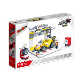 Конструктор Banbao Швидкісні гонки 234 частини Шиномонтаж