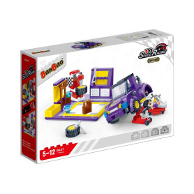 Конструктор Banbao Швидкісні гонки 242 частини Зона обслуговування шин