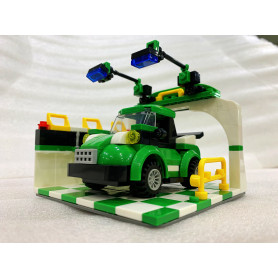 Конструктор Banbao Швидкісні гонки 217 частини Зона накачування шин