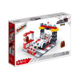 Конструктор Banbao Швидкісні гонки 219 частини Автомийка