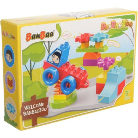 Конструктор Banbao Великі блоки 20 частини Дитячий майданчик