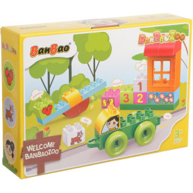 Конструктор Banbao Великі блоки 22 частини Мій двір