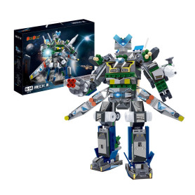 Конструктор Banbao трансформер Mech 3 Воїн