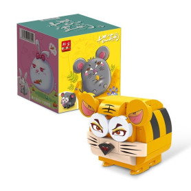 Конструктор Banbao Знаки зодіаку 69 частини Тигрик