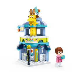 Конструктор Banbao Центральна вулиця 140 частини Іграшковий магазин