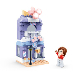 Конструктор Banbao Центральна вулиця 140 частини Перукарня