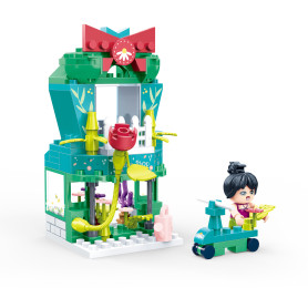 Конструктор Banbao Центральна вулиця 118 частини Квітковий магазин