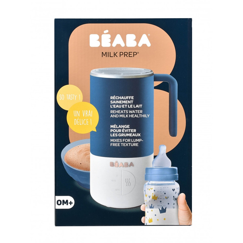 Міксер-підігрівач напоїв для дітей Beaba Milk Prep синій
