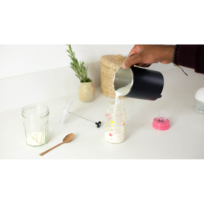 Міксер-підігрівач напоїв для дітей Beaba Milk Prep синій