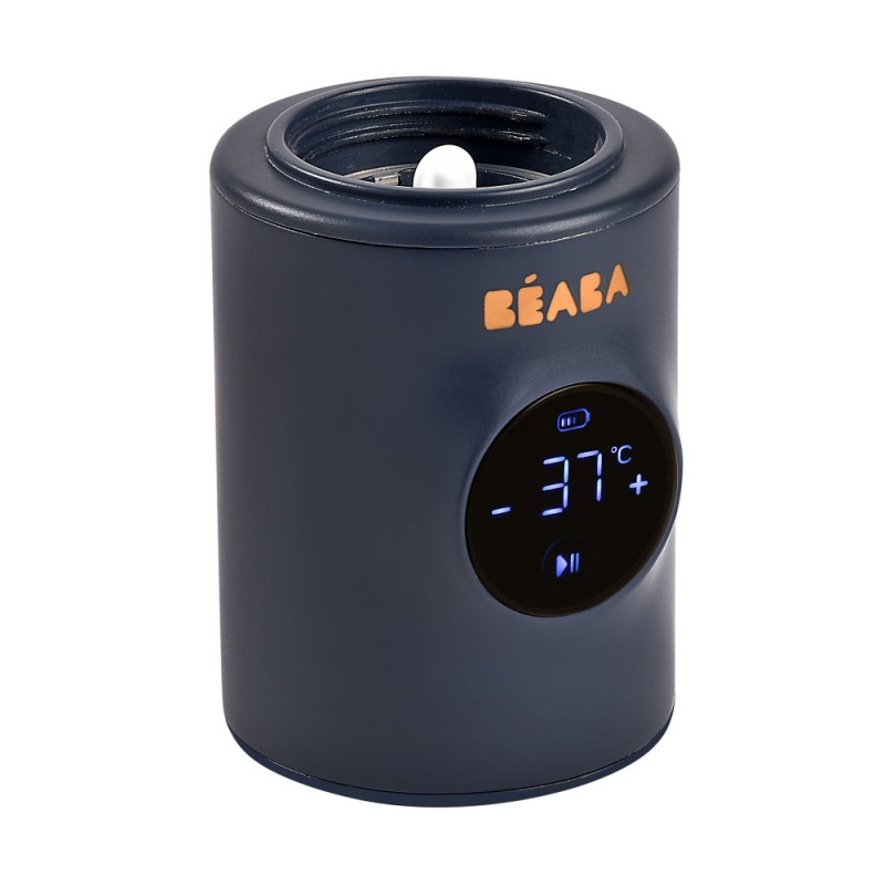 Підігрівач дитячих пляшечок Beaba Milk Nomad портативний синій