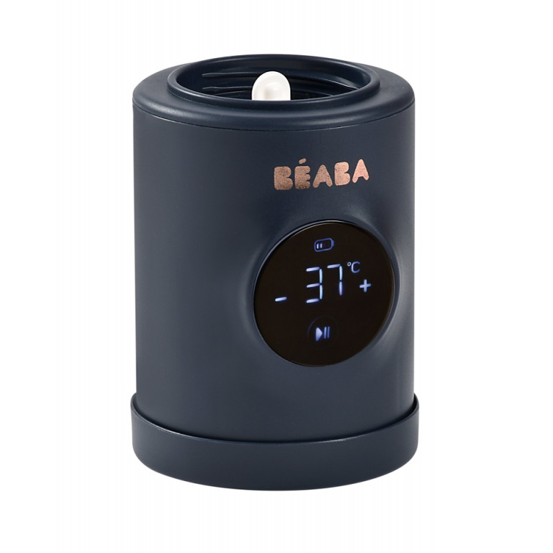 Підігрівач дитячих пляшечок Beaba Milk Nomad портативний синій