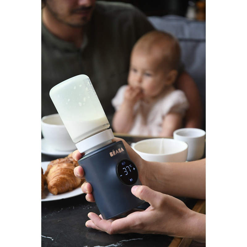 Підігрівач дитячих пляшечок Beaba Milk Nomad портативний синій