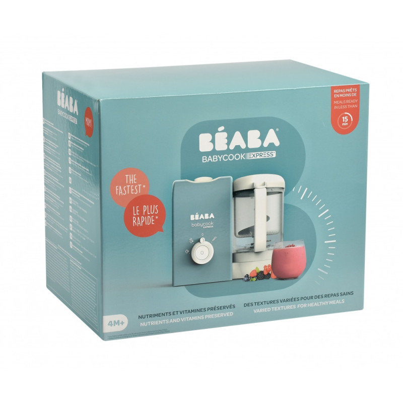 Пароварка - блендер Beaba Babycook Express синій