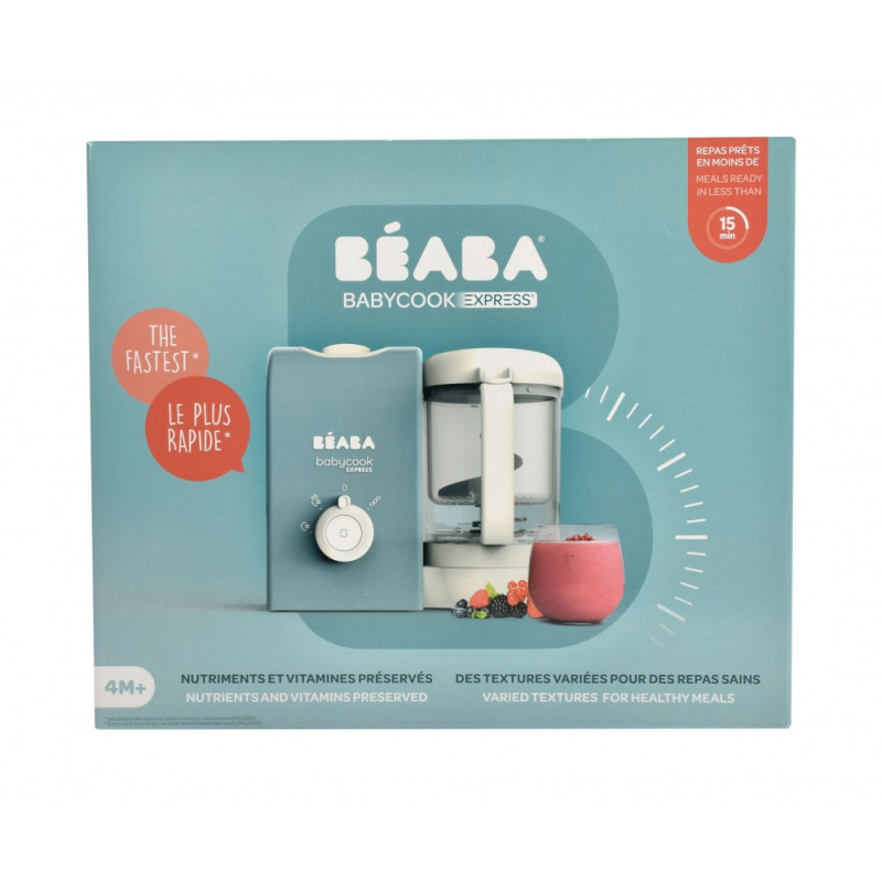 Пароварка - блендер Beaba Babycook Express синій