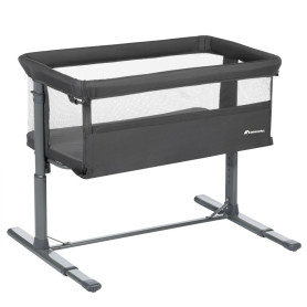 Ліжечко BEBE CONFORT Приставне Zina Mineral Graphite
