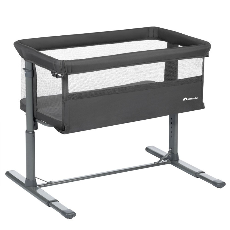 Ліжечко BEBE CONFORT Приставне Zina Mineral Graphite