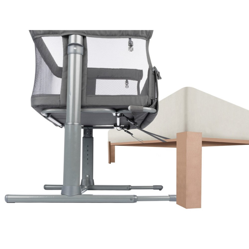 Ліжечко BEBE CONFORT Приставне Zina Mineral Graphite