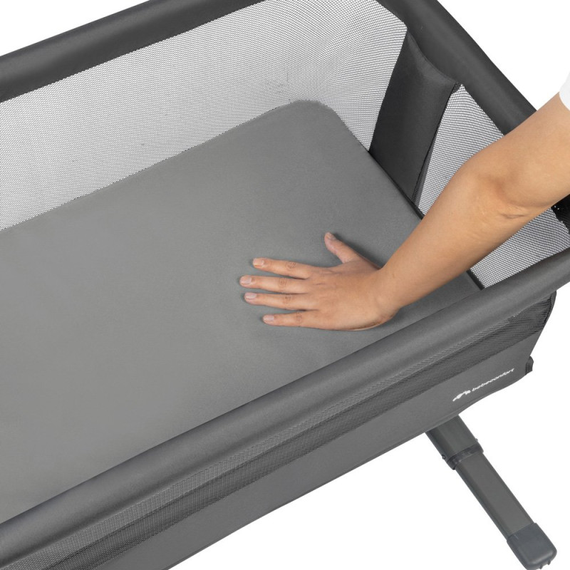 Ліжечко BEBE CONFORT Приставне Zina Mineral Graphite