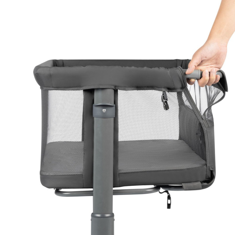 Ліжечко BEBE CONFORT Приставне Zina Mineral Graphite