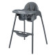 Стілець BEBE CONFORT для годування MEELY GRAPHITE