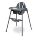 Стілець BEBE CONFORT для годування MEELY DARK GREY