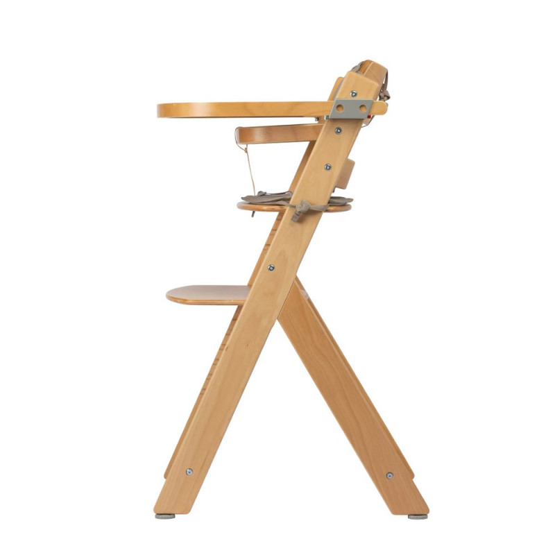 Стілець BEBE CONFORT для годування з вкладишем Timba Natural Wood/Beige