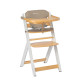 Стілець BEBE CONFORT для годування з вкладишем Timba Light Wood/Beige