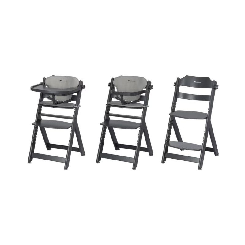 Стілець BEBE CONFORT для годування з вкладишем Timba White/Gray