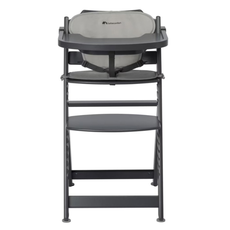 Стілець BEBE CONFORT для годування з вкладишем Timba White/Gray