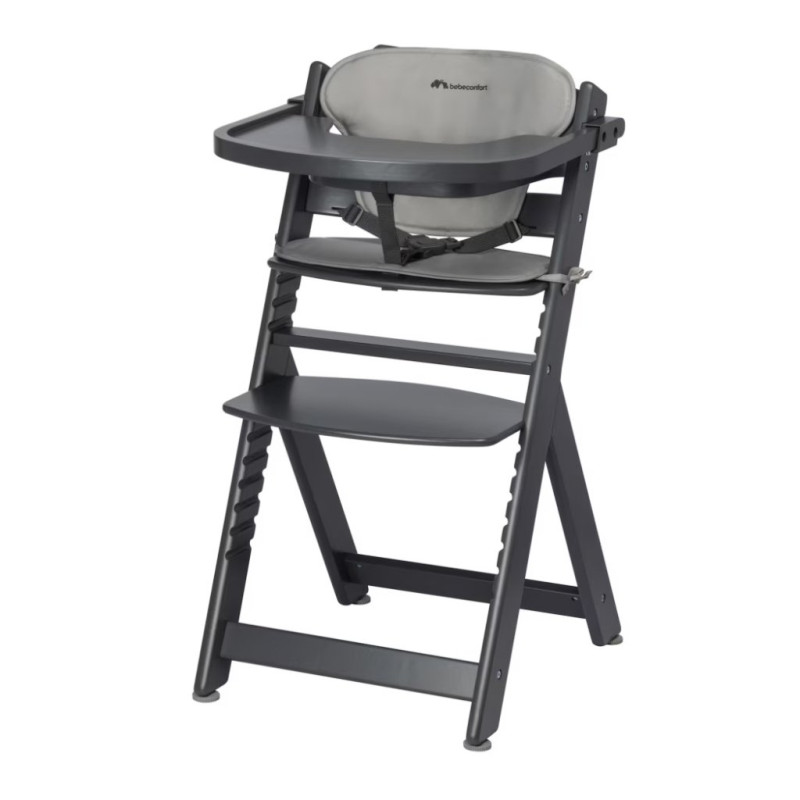 Стілець BEBE CONFORT для годування з вкладишем Timba White/Gray