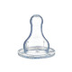 Соска BEBE CONFORT Силіконова для годування класична 2шт розмір S1 три швидкості