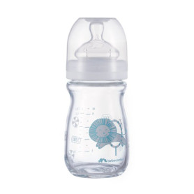 Пляшка BEBE CONFORT для годування скляна EMO 130ML T0 FF