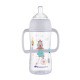 Пляшка BEBE CONFORT для годування EMO PP W/H 270ML T2 FF з ручками та силіконовою пустушкою біла