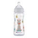 Пляшка BEBE CONFORT для годування EMO PP 360ML T2 FF з силіконовою пустушкою біла