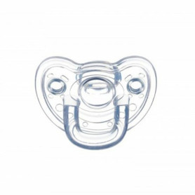 Пустушка BEBE CONFORT 100% силіконова NATURAL PHYSIO 0/6 прозора