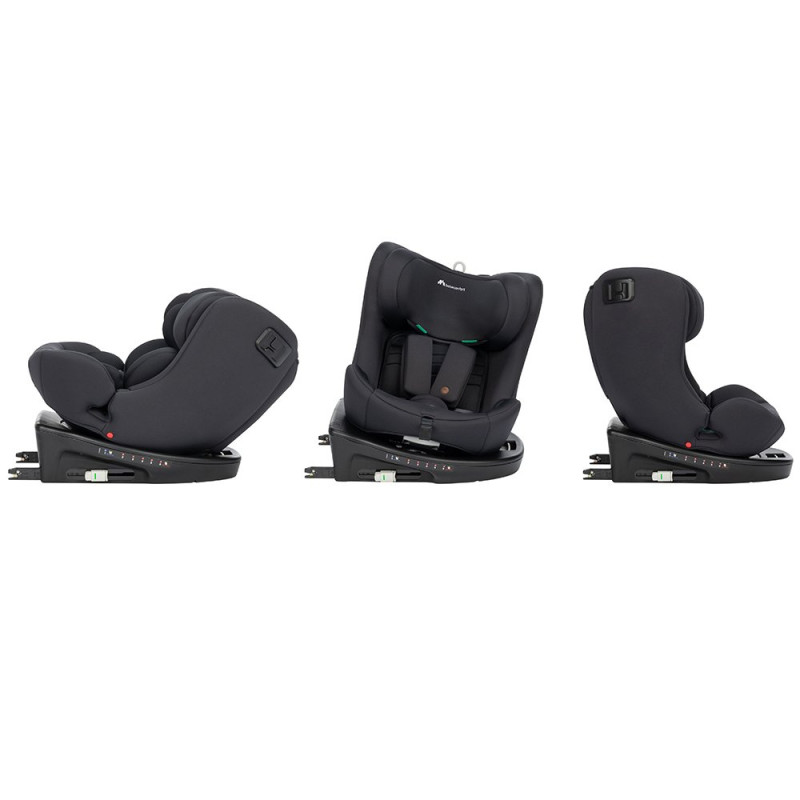 Автокрісло BEBE CONFORT Athena 360 i-Size Mineral Black