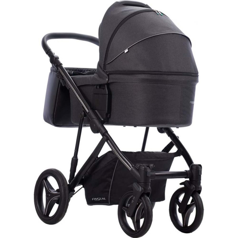 Універсальна коляска 2 в 1 Bebetto Pascal 01/графит