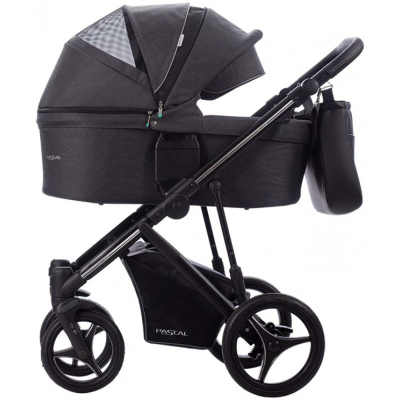 Універсальна коляска 2 в 1 Bebetto Pascal 01/графит