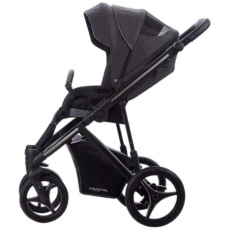 Універсальна коляска 2 в 1 Bebetto Pascal 01/графит