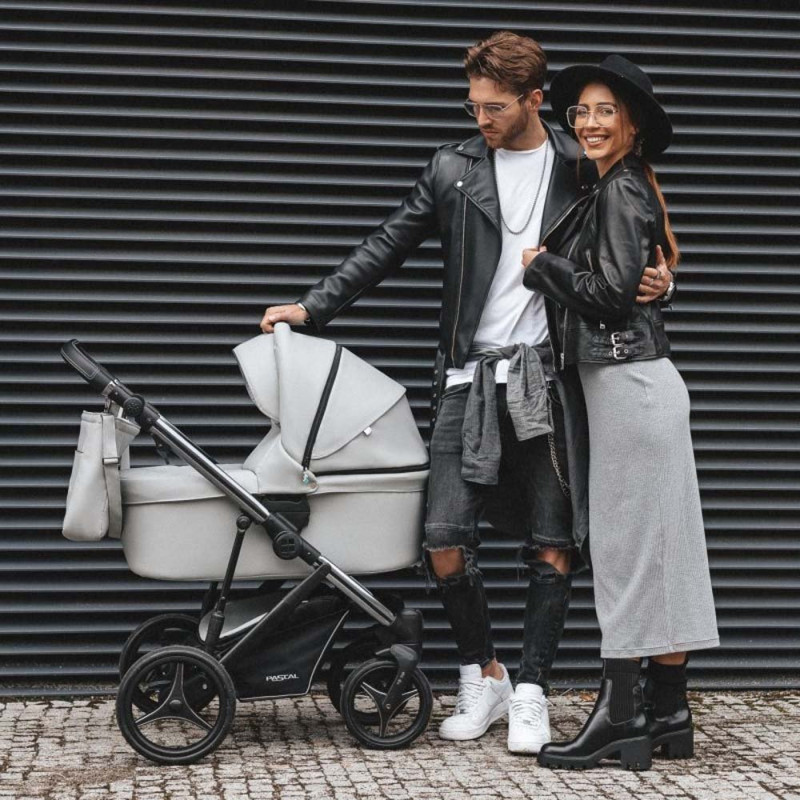 Універсальна коляска 2 в 1 Bebetto Pascal Premium dark 01