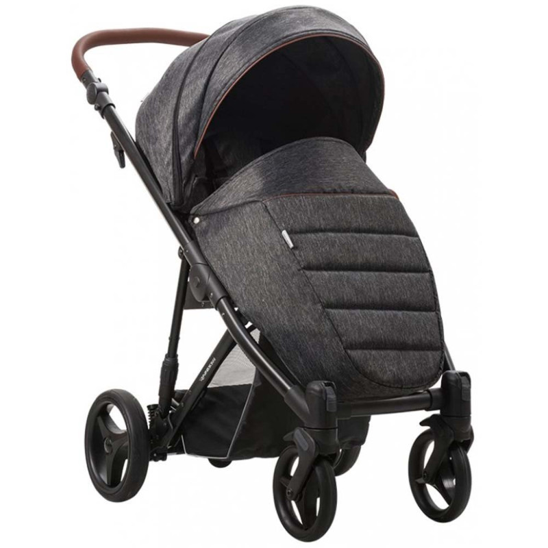 Прогулянкова коляска Bebetto Rainbow 04/чорна рама