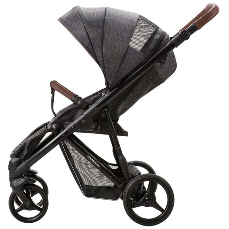 Прогулянкова коляска Bebetto Rainbow 04/чорна рама