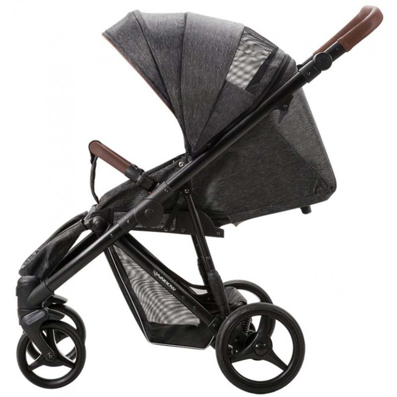 Прогулянкова коляска Bebetto Rainbow 04/чорна рама