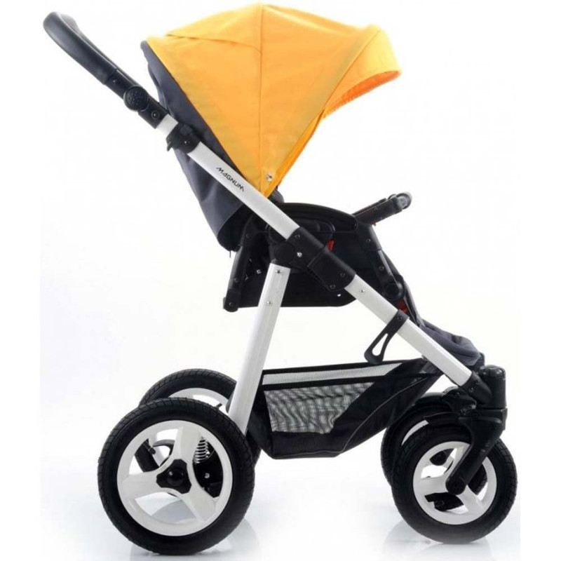 Універсальна коляска 2 в 1 Bebetto Magnum 193/зелений/чорна рама