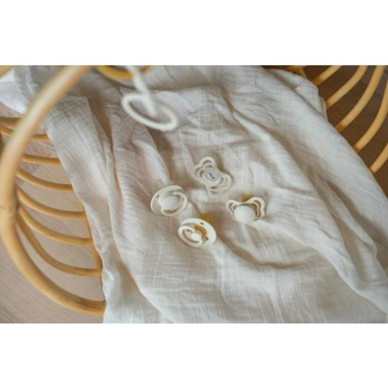 Пелюшка BIBS Дитяча муслінова Muslin Swaddle 120x120 см Blush