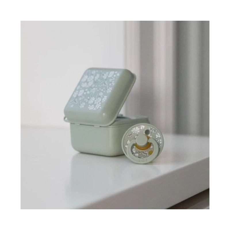 Контейнер BIBS для пустушок x Liberty Pacifier Box – Capel Sage