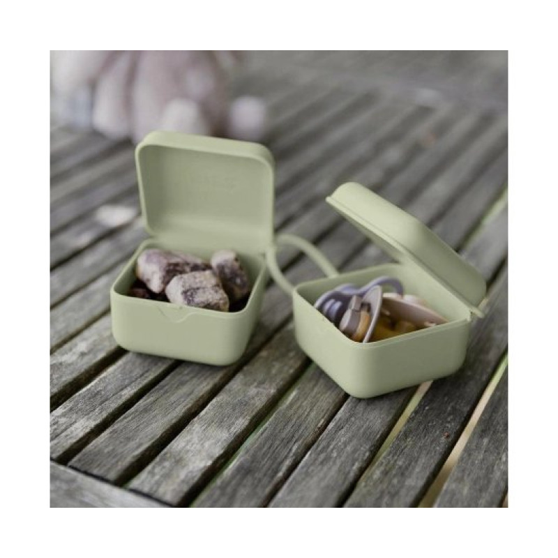 Контейнер BIBS для пустушок x Liberty Pacifier Box – Capel Sage