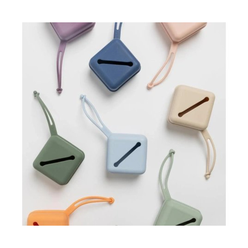 Контейнер BIBS Силіконовий для пустушок Pacifier Case – Vanilla
