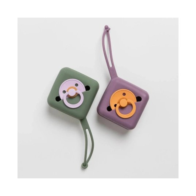 Контейнер BIBS Силіконовий для пустушок Pacifier Case – Vanilla